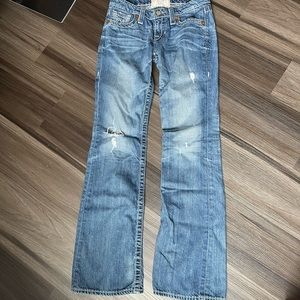 Big Star “Liv” distressed 28L Jeans